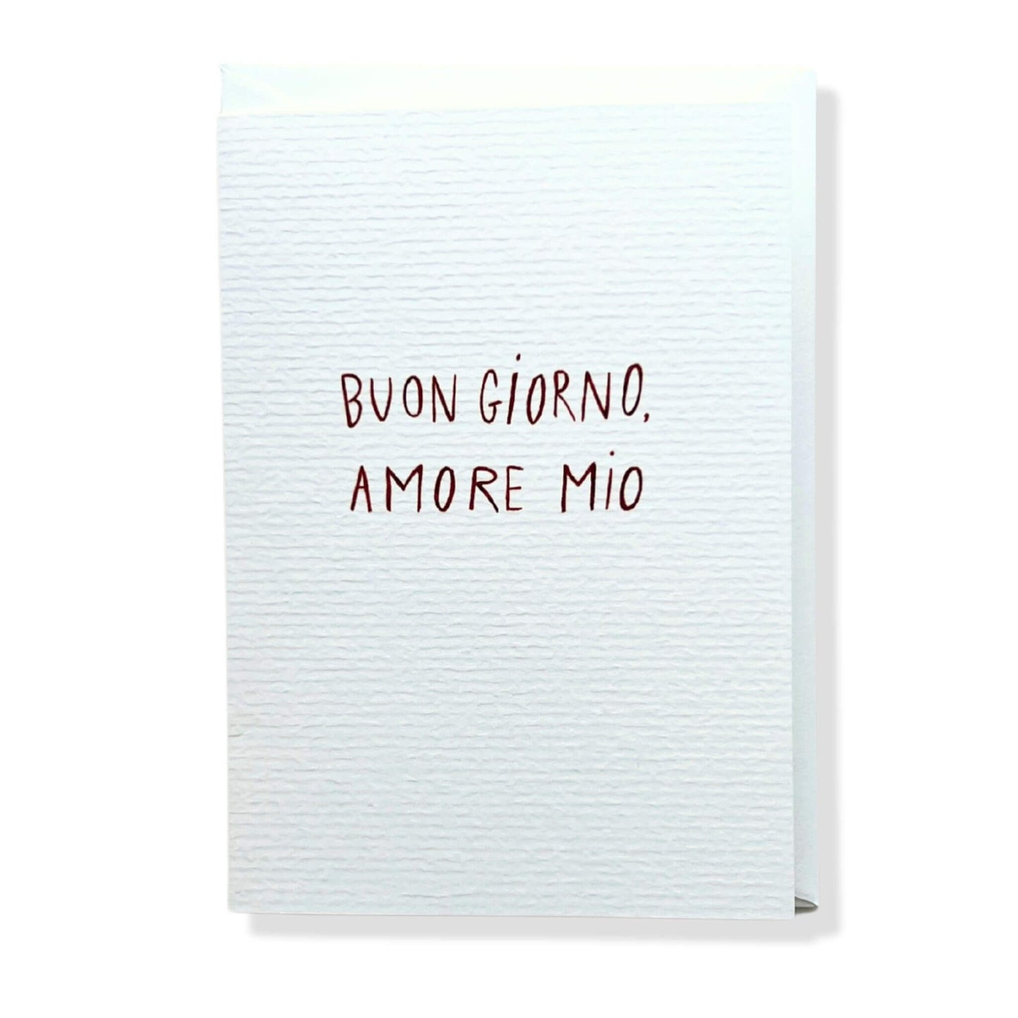 A6 double card on 300 gram off-white aquarel like paper  with a quote illustrated by Stefanie Vietor with envelope