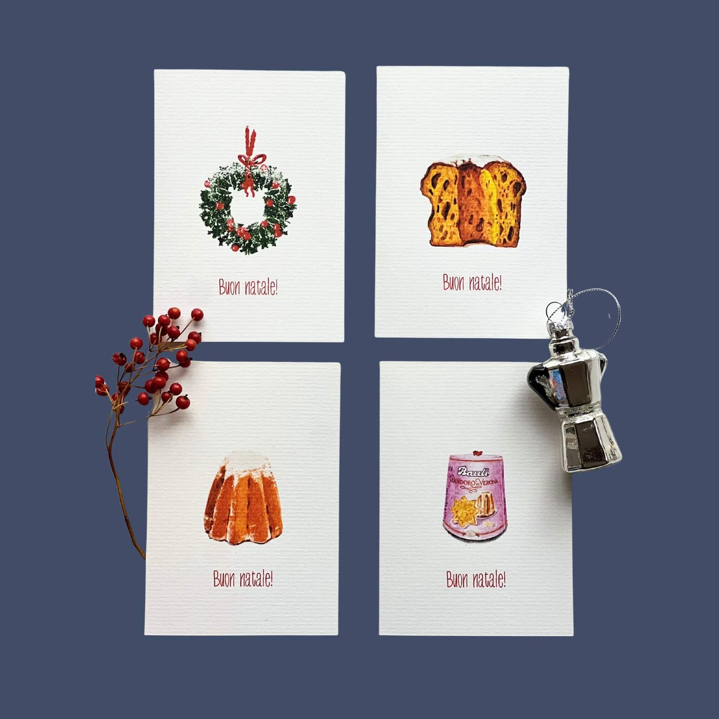 Classic Christmas Greeting Cards (pack of 8)