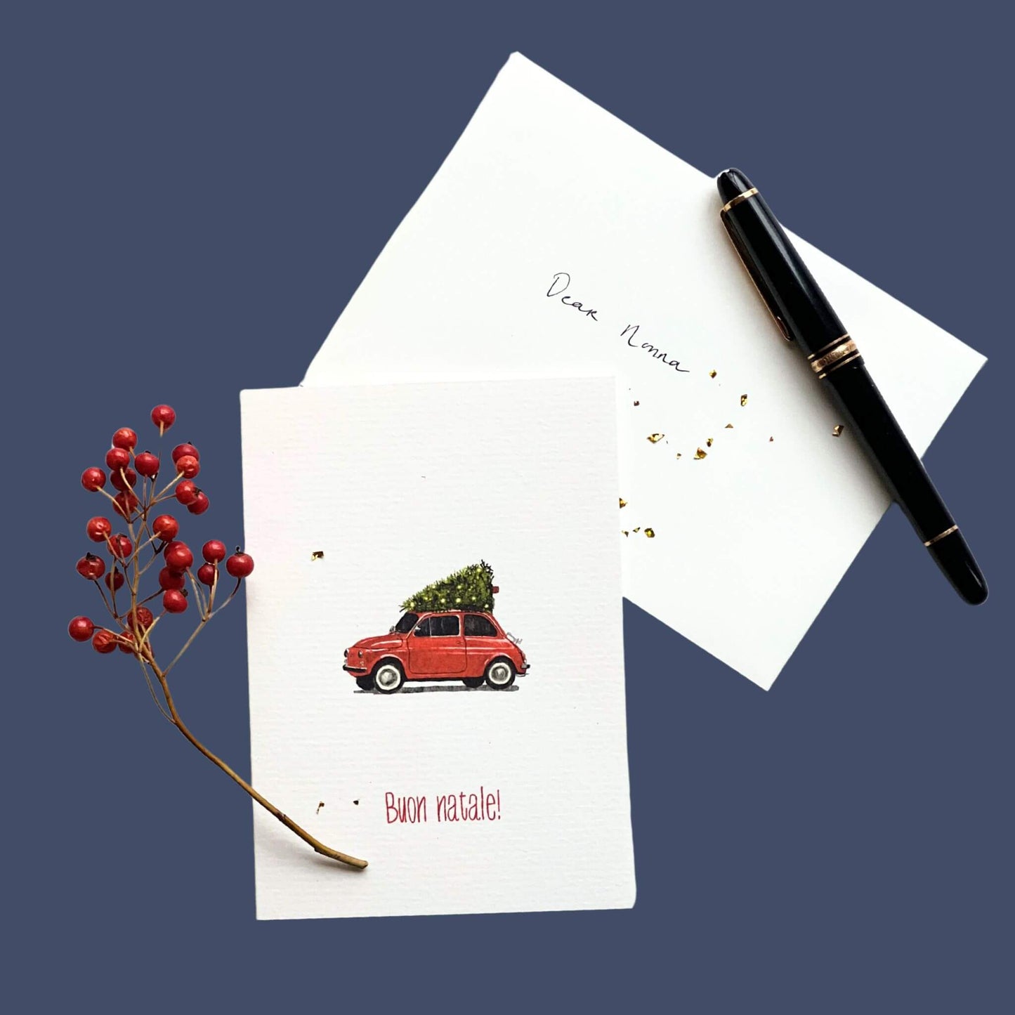 Fiat Christmas Greeting Cards (set of 6)