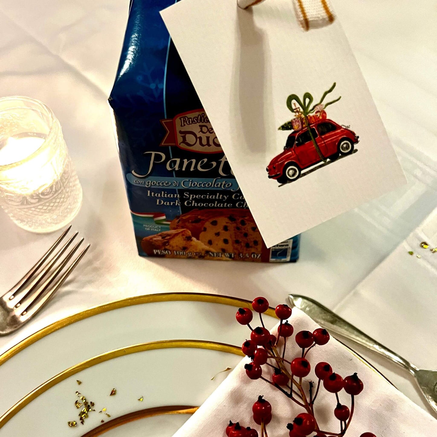 Fiat Christmas Tags (set of 6)