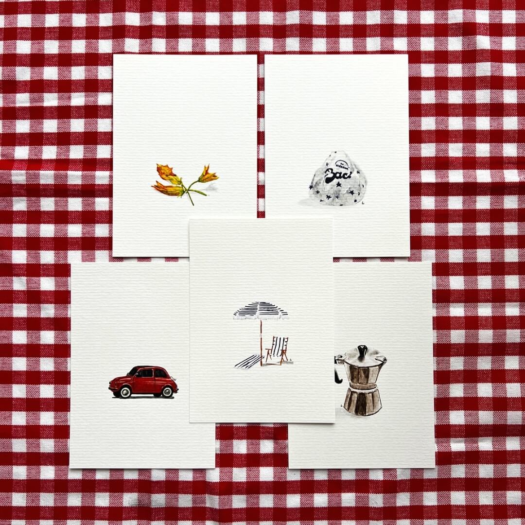 Different Postcards (Pack of 5)