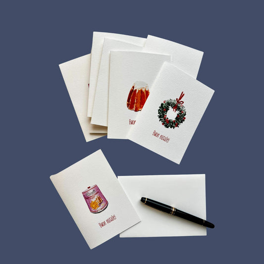 Classic Christmas Greeting Cards (pack of 8)