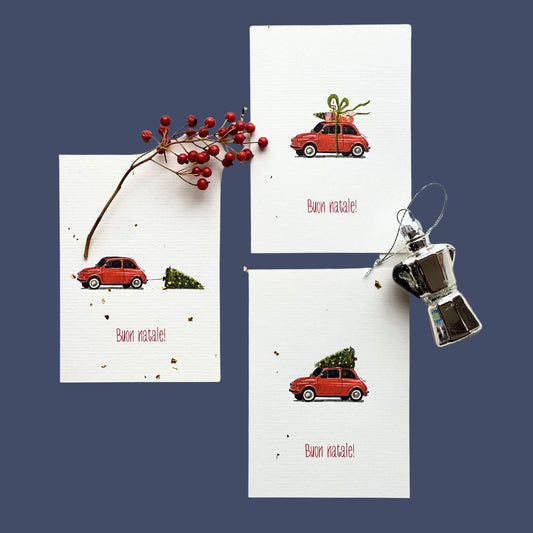 Fiat Christmas Greeting Cards (set of 6)