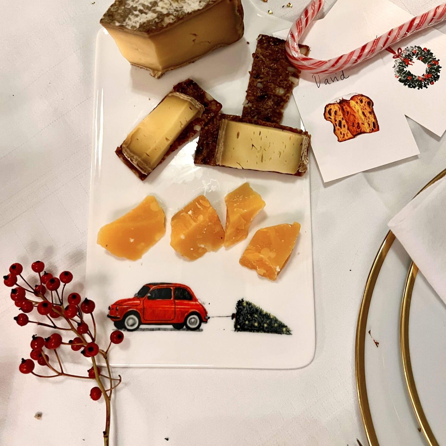 Christmas Cheese platter