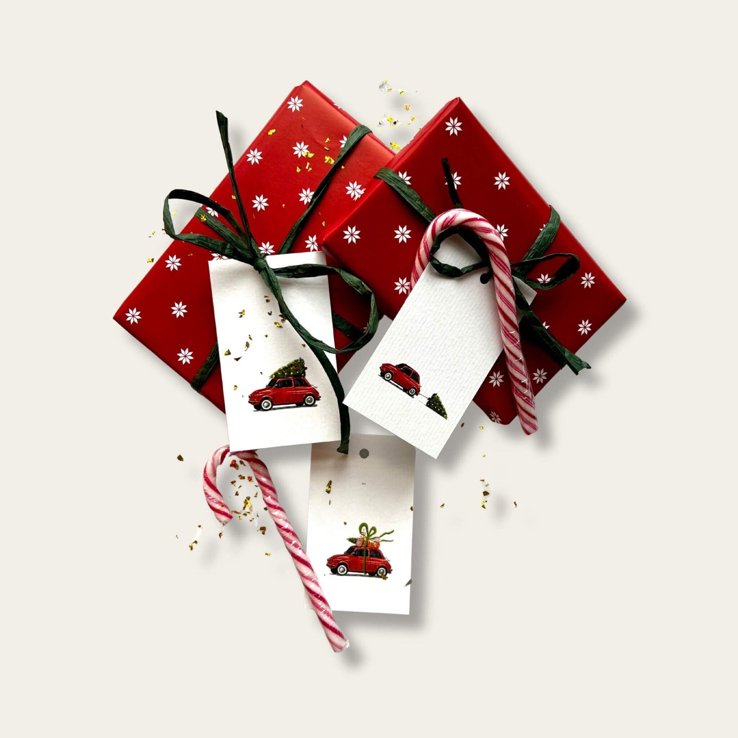 Fiat Christmas Tags (set of 6)