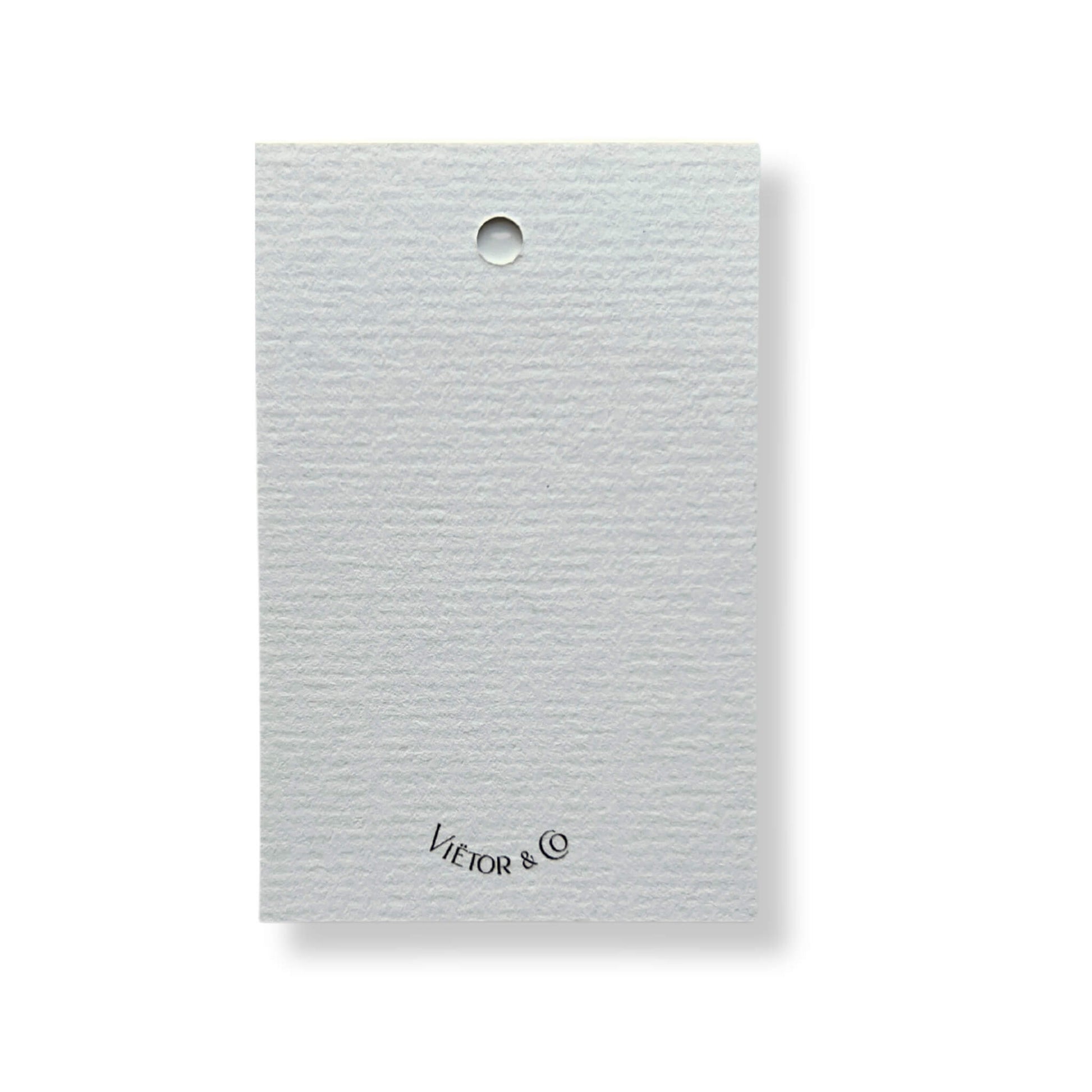 Back of the gift tags with different italians illustrations by Stefanie Vietor with Vietor & Co logo 