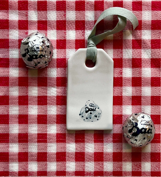 Handmade label Baci