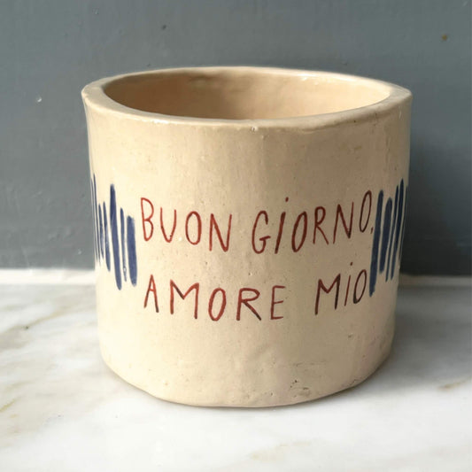 Cappuccino cup - Buon Giorno, Amore Mio!