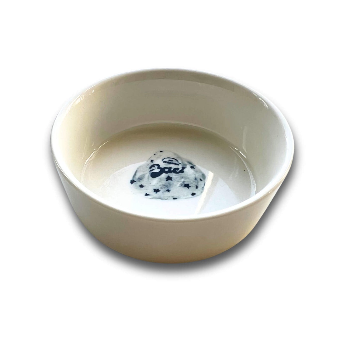 Rameskin size 3x9cm porcelain with Baci illustration by Stefanie Vietor